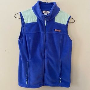 Vineyard Vines fleece vest Women’s small
